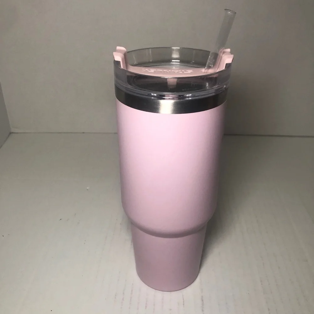 Stanley Adventure 30oz Stainless Steel Quencher Travel Tumbler - Pink - Picture 4 of 8
